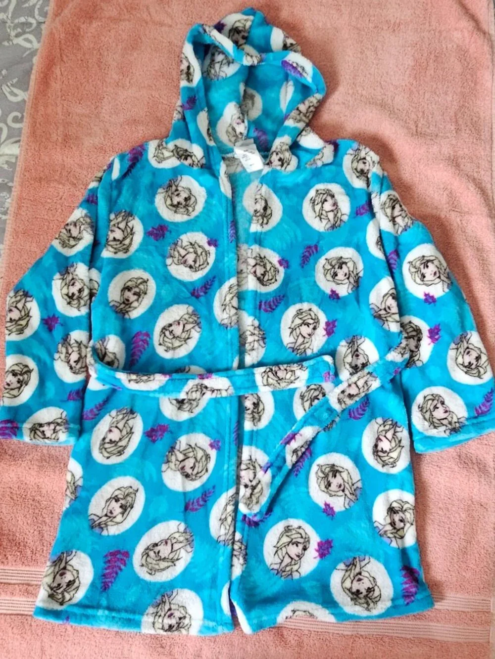 Disney Frozen Elsa Hooded Fleece Robe